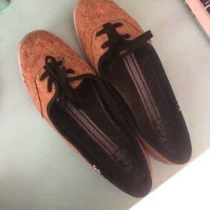 Keds Cork Sneaker Flats
